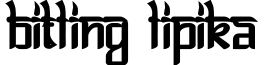 Bitling Lipika