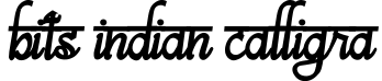Bits Indian Calligra