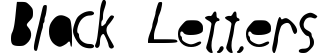 Black Letters
