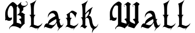 Black Wall