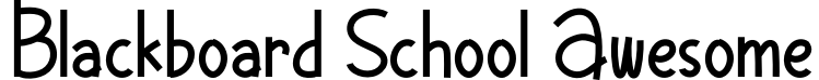 Blackboard School Awesome