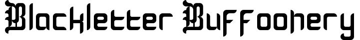 Blackletter Buffoonery