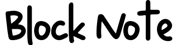 Block Note