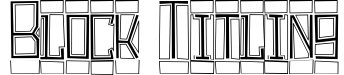 Block Titling