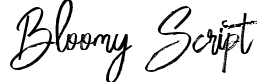 Bloomy Script