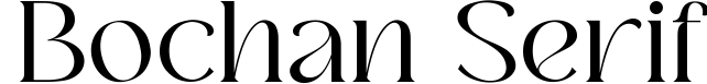 Bochan Serif