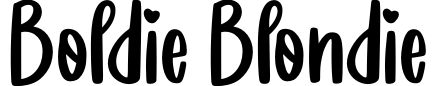 Boldie Blondie