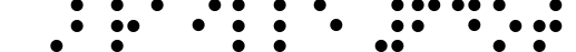 Braille 6dot