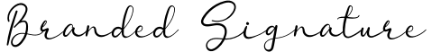 Branded Signature