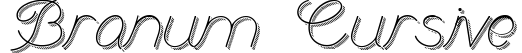 Branum Cursive