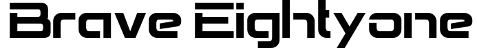 Brave Eightyone