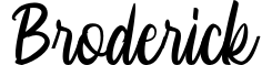 Broderick
