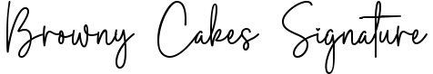 Browny Cakes Signature