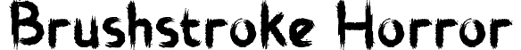 Brushstroke Horror
