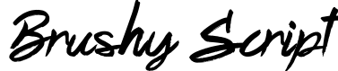 Brushy Script