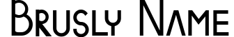 Brusly Name