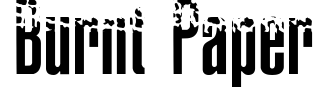 Burnt Paper