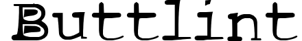 Buttlint