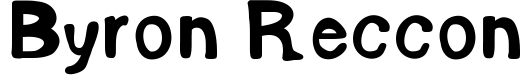 Byron RecCon