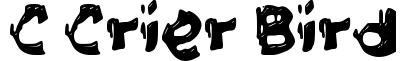 c Crier Bird
