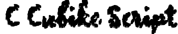 c Cubike Script