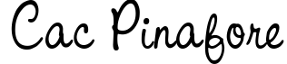 CAC Pinafore