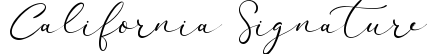 California Signature
