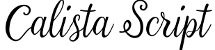 Calista Script