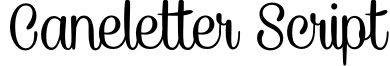 Caneletter Script