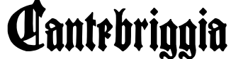Cantebriggia