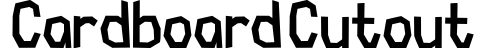 Cardboard-Cutout