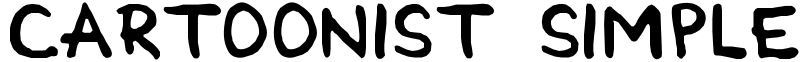 Cartoonist Simple