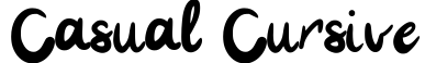 Casual Cursive