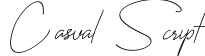 Casual Script