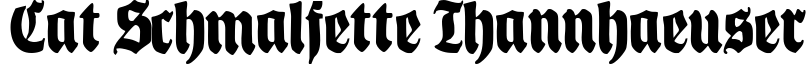 CAT Schmalfette Thannhaeuser