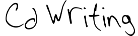 CD Writing