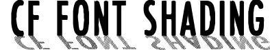 CF Font Shading 