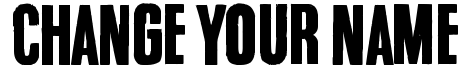 Change Your Name
