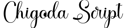 Chigoda Script