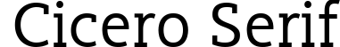 Cicero Serif