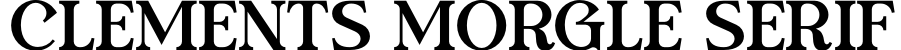 Clements Morgle Serif