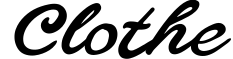 Clothe