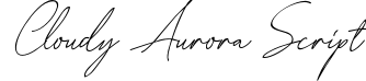 Cloudy Aurora Script