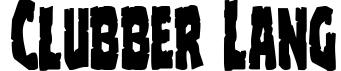 Clubber Lang