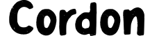 Cordon
