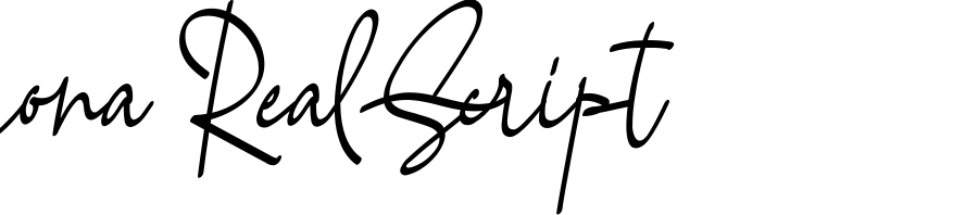 Corona Real Script