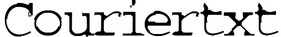 Couriertxt