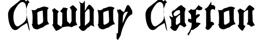 Cowboy Caxton