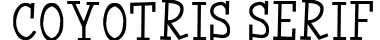 Coyotris Serif