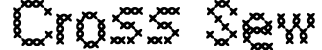 Cross Sew